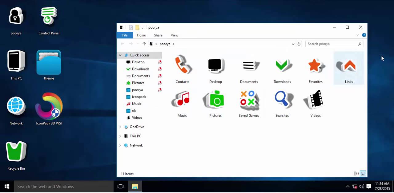windows 10 themes with icons and sounds